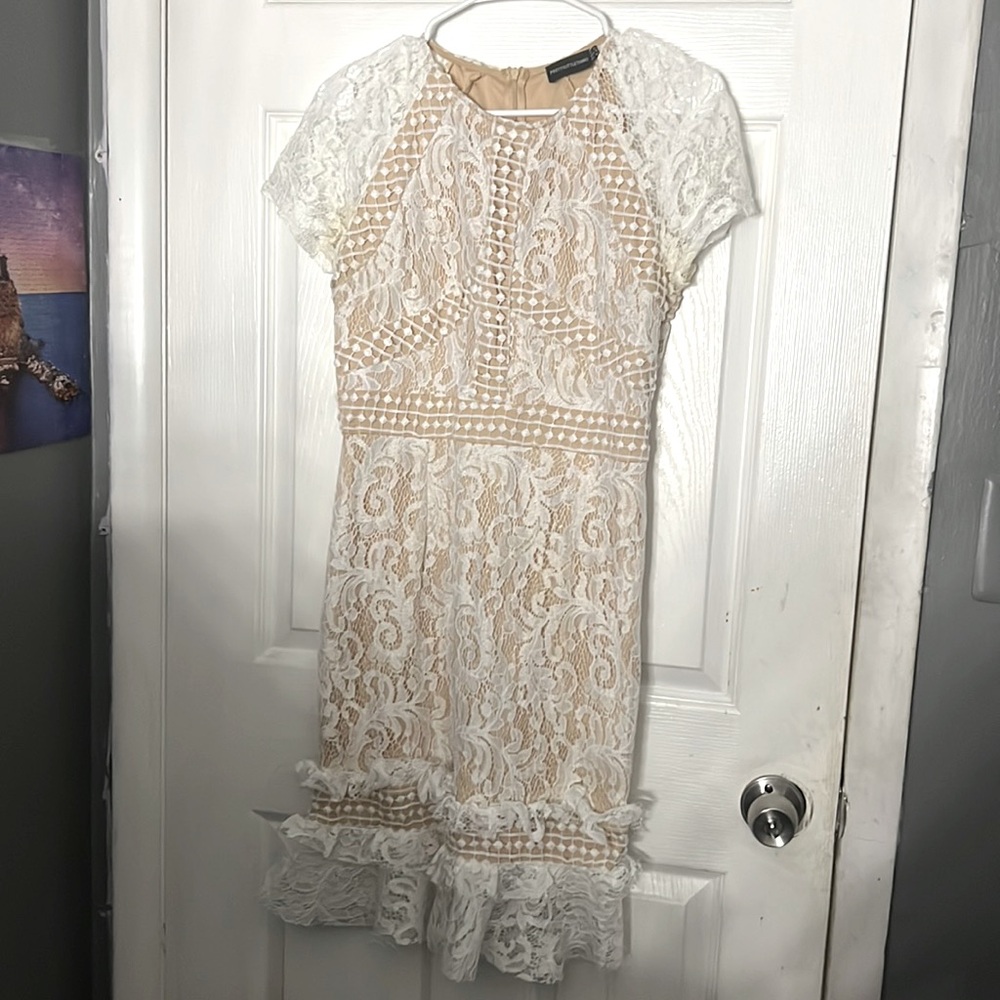 White dress